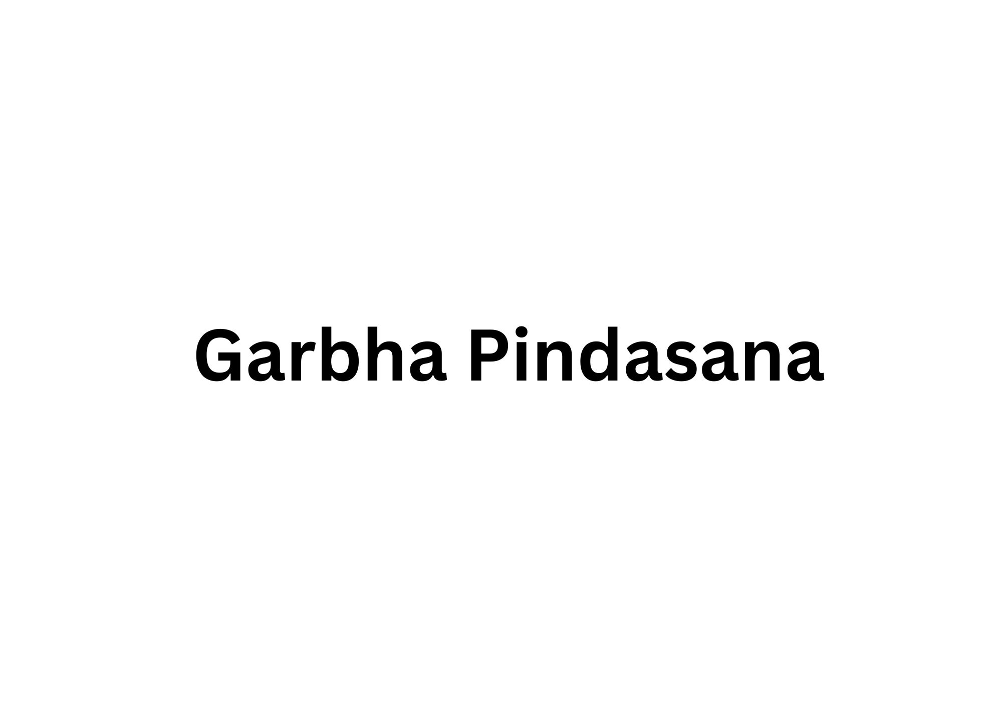 Garbha Pindasana